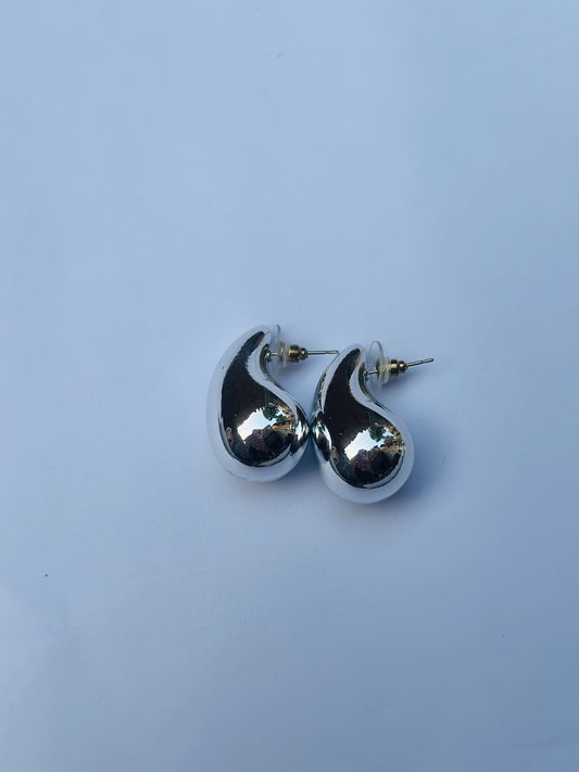 Molten Curve Statement Earrings