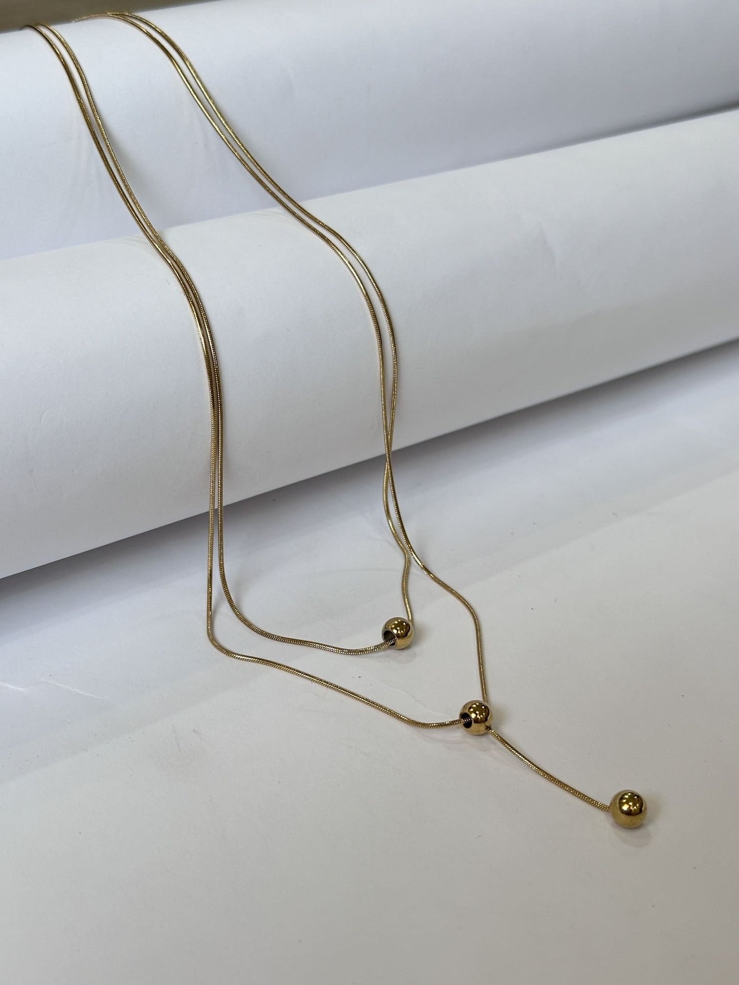 Triple Bead Necklace