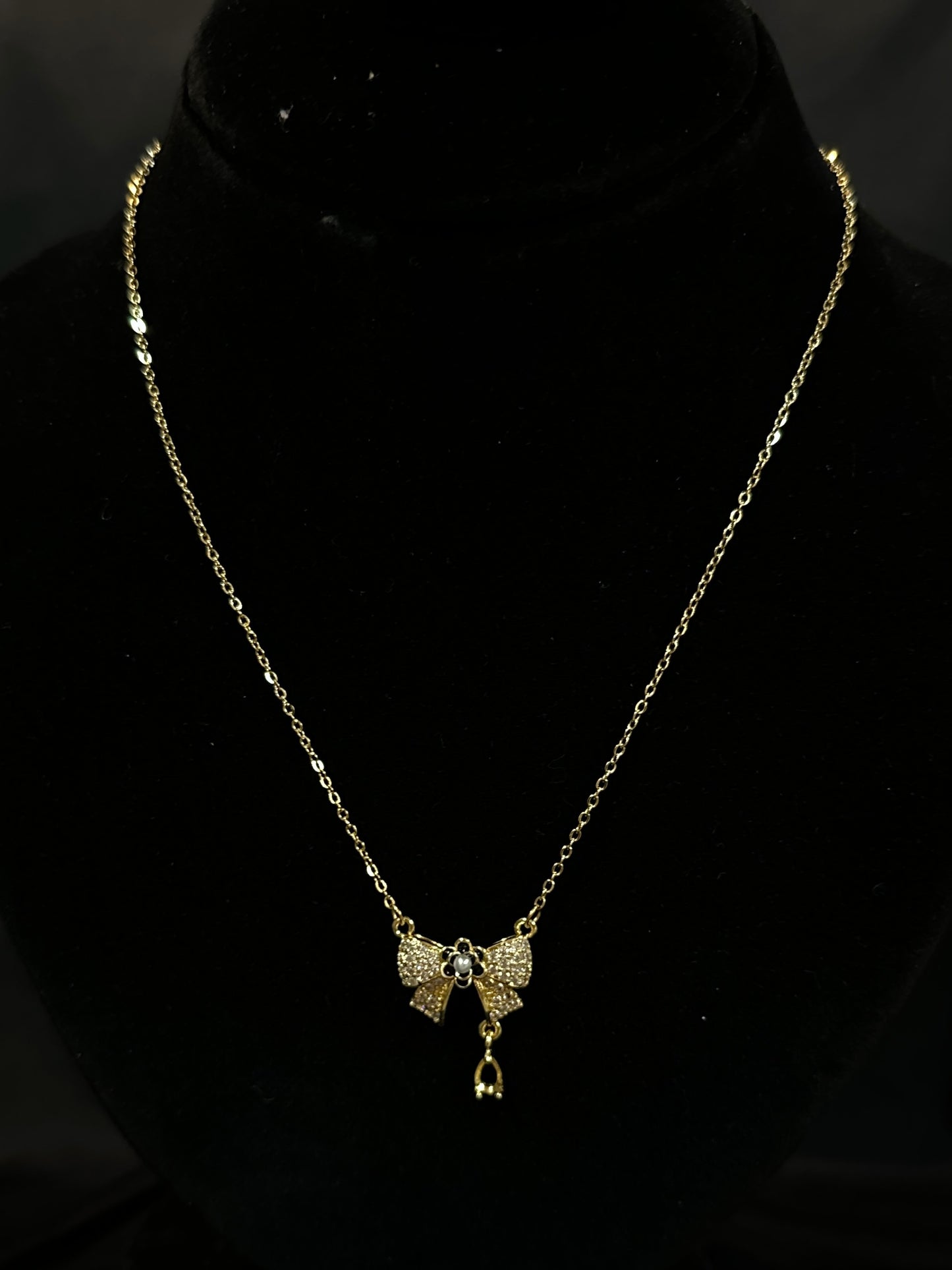 Elegant Bow Pendant