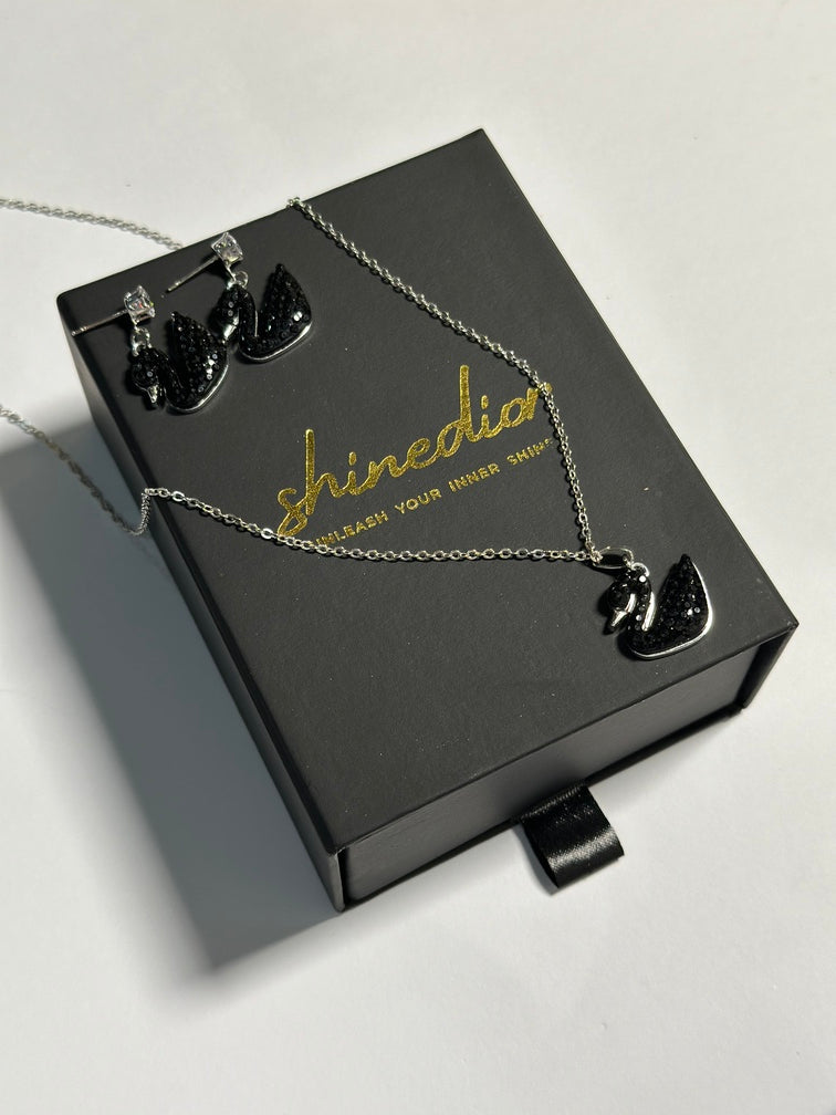 Black Swan Grace Jewelry Set