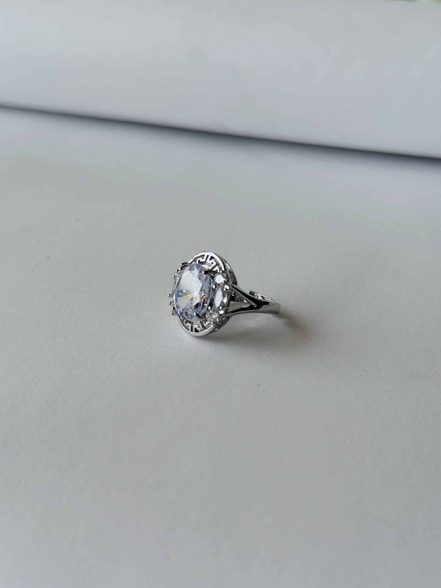 Athena Oval Radiance Ring