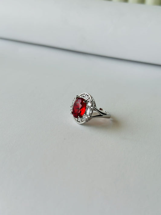 Athena Oval Radiance Ring