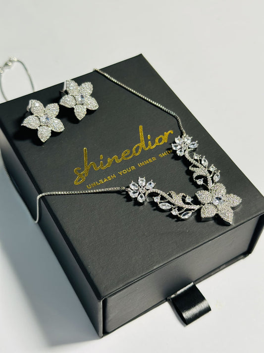 Midnight Bloom Jewelry Set