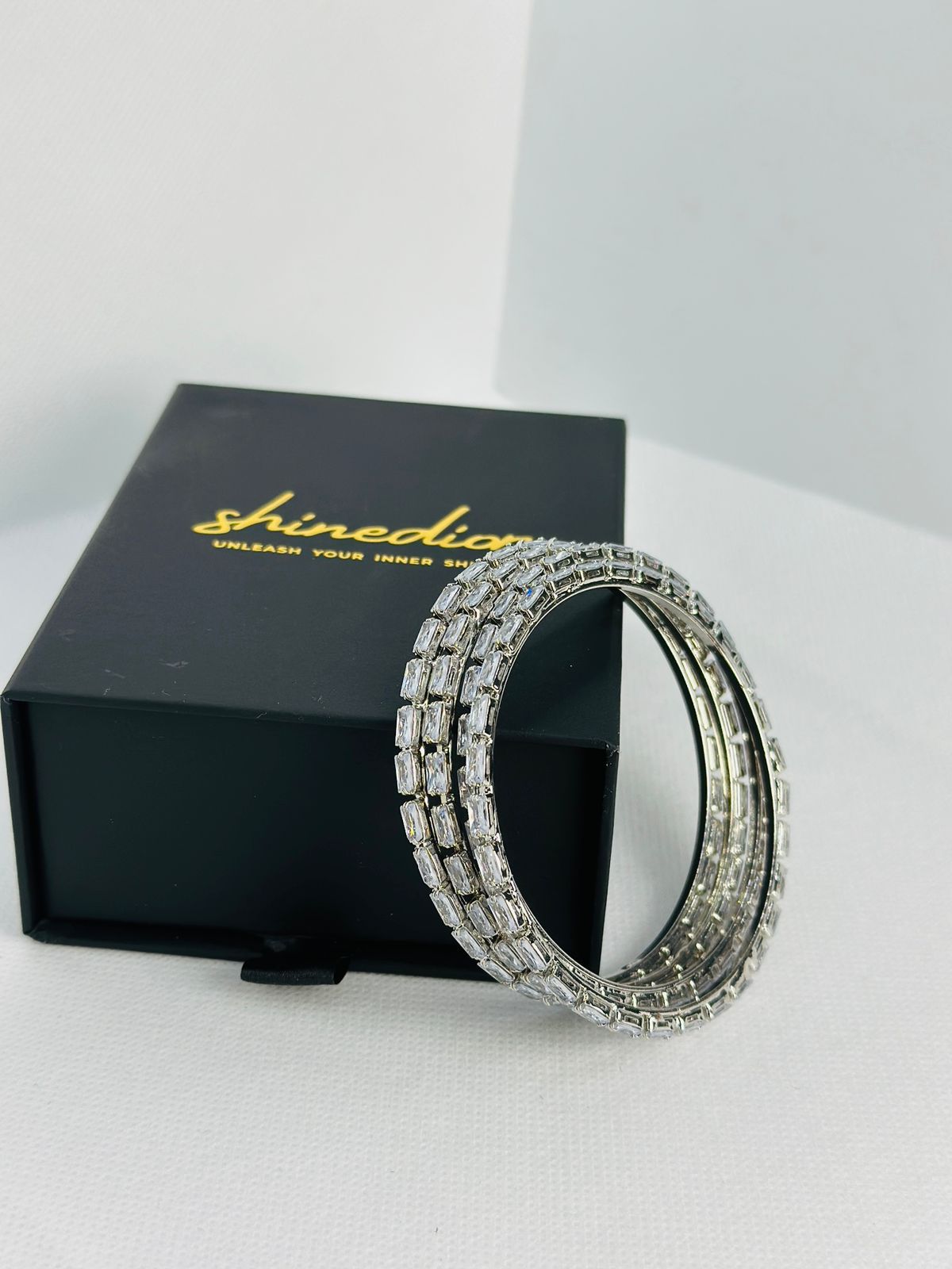 Elegant Rhinestone Bangles