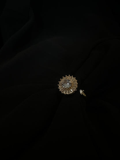 Radiant Sunburst Ring
