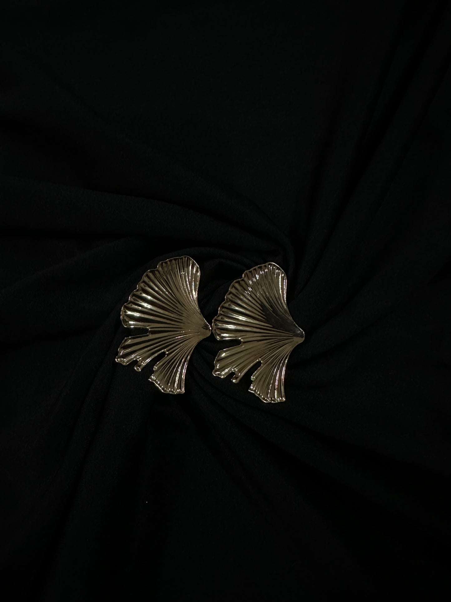 Ginkgo Leaf Earrings
