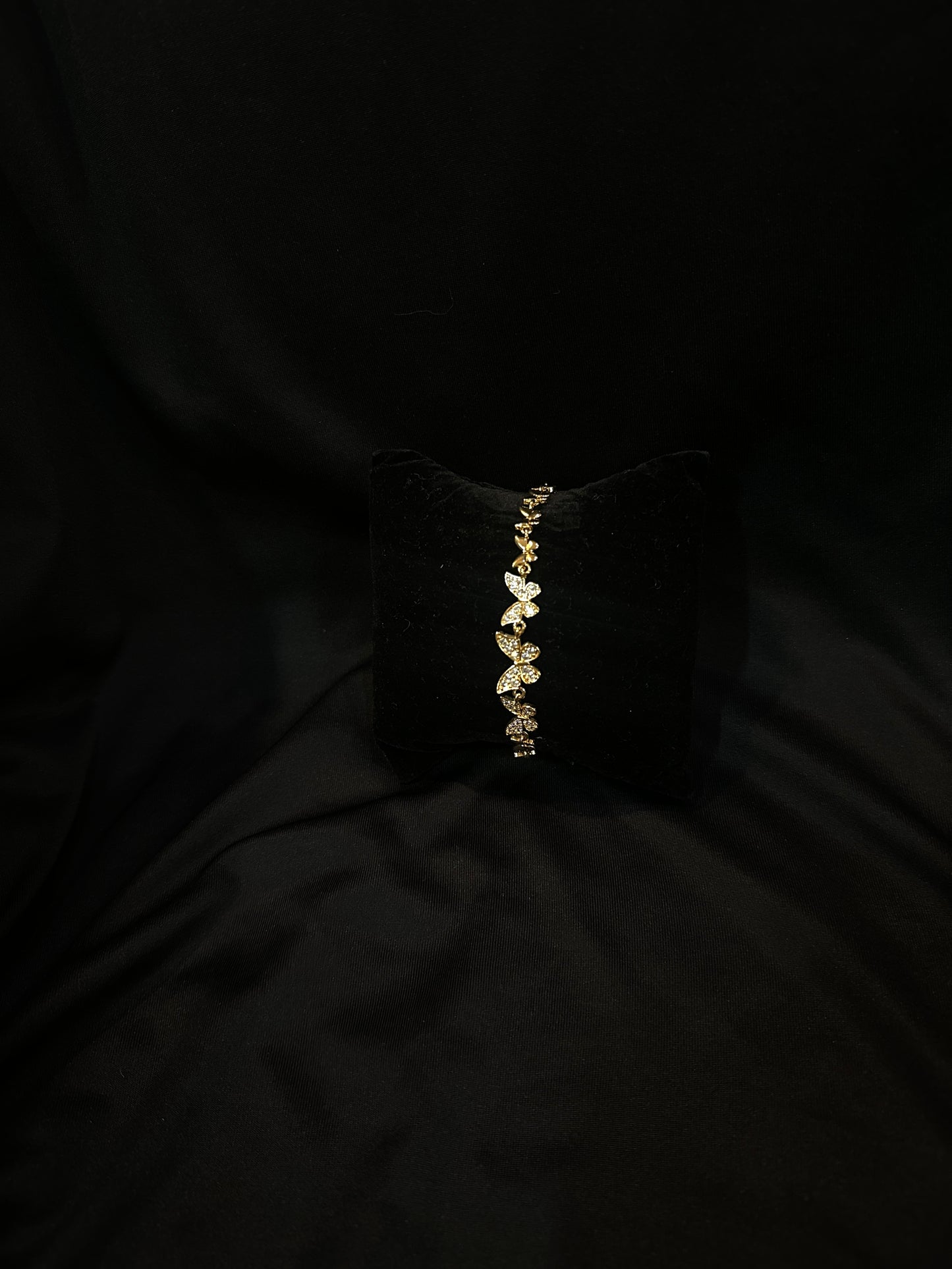 Butterfly Vine Gold Bracelet