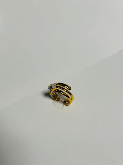 🎁 Golden Spiral Spark Ring (100% off)