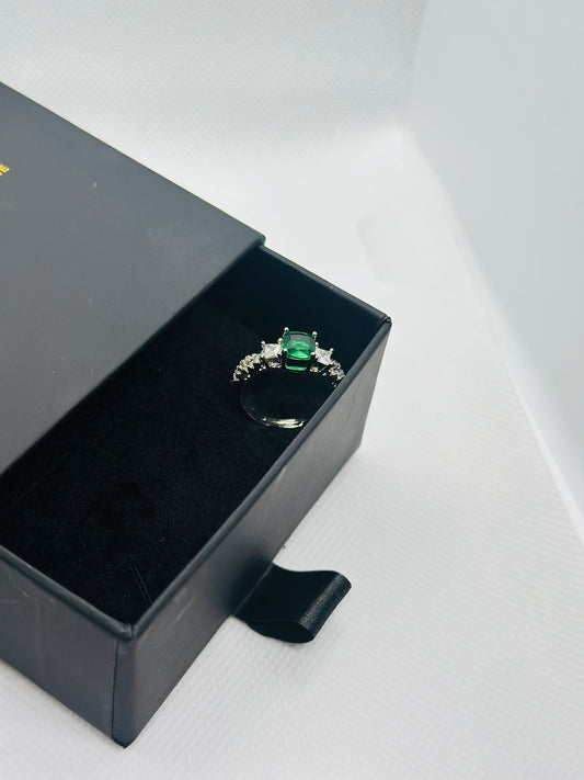 Emerald Grace Ring