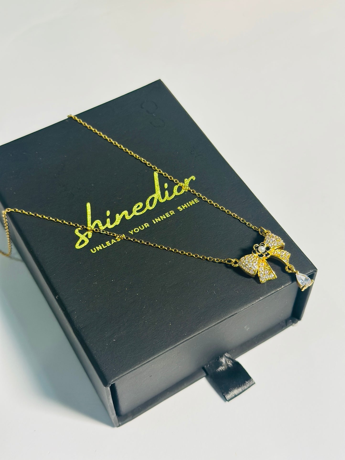 Elegant Bow Pendant