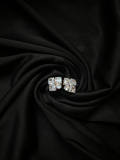 🎁 Cluster Sparkle Stud Earrings (100% off)