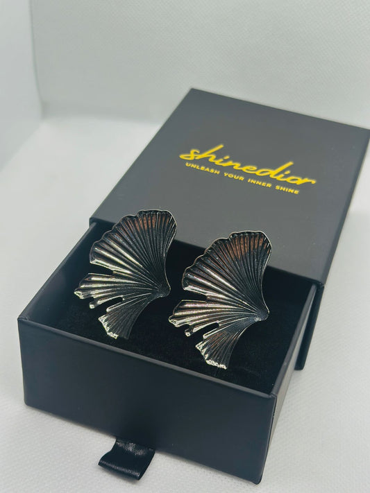 Ginkgo Leaf Earrings