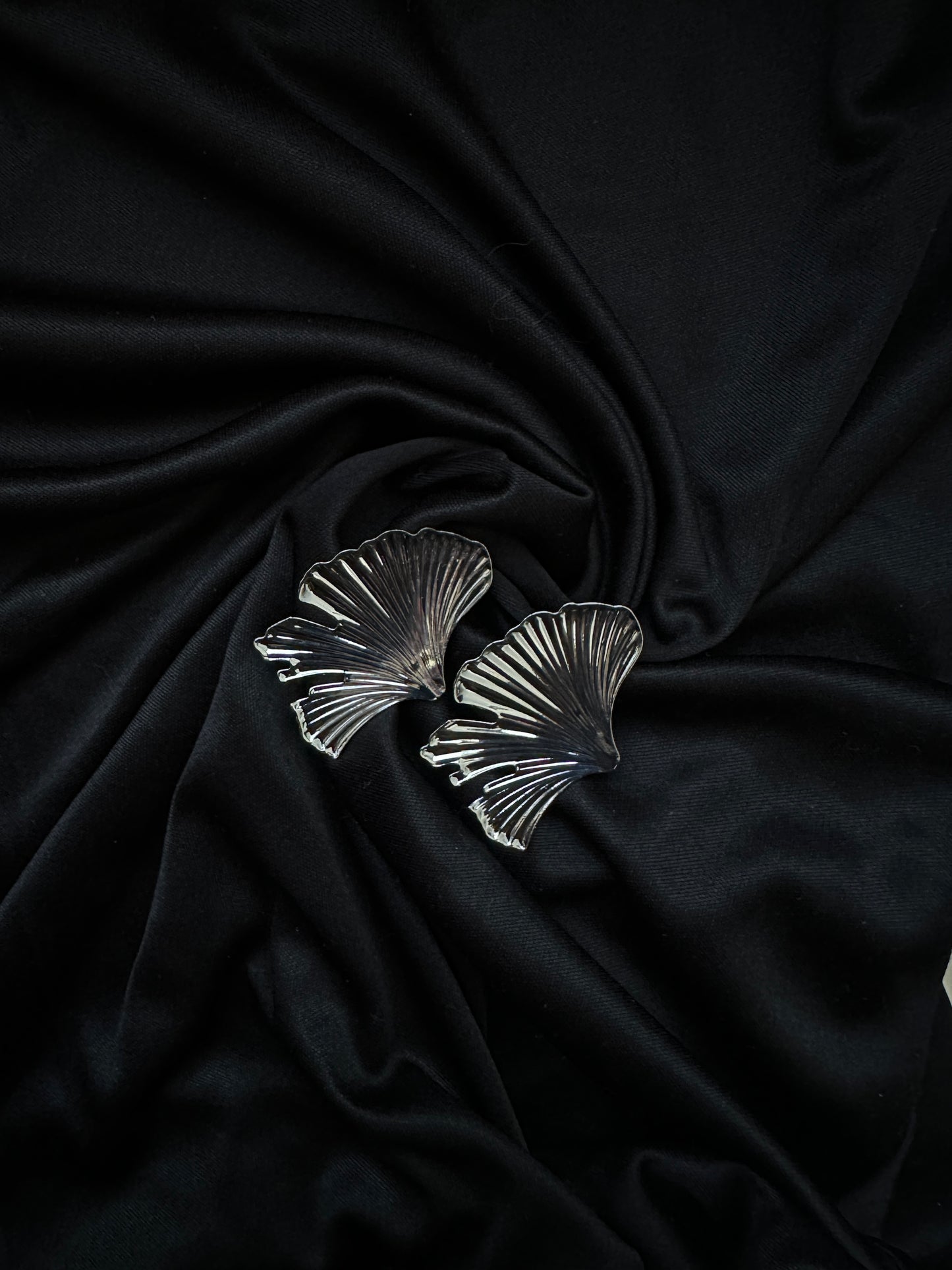 Ginkgo Leaf Earrings