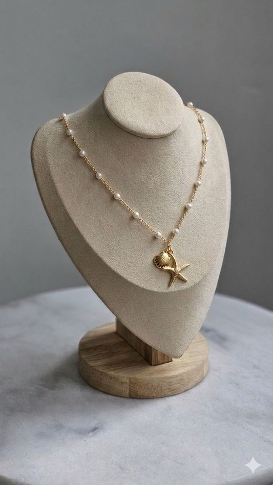 Starfish Pear Pendant