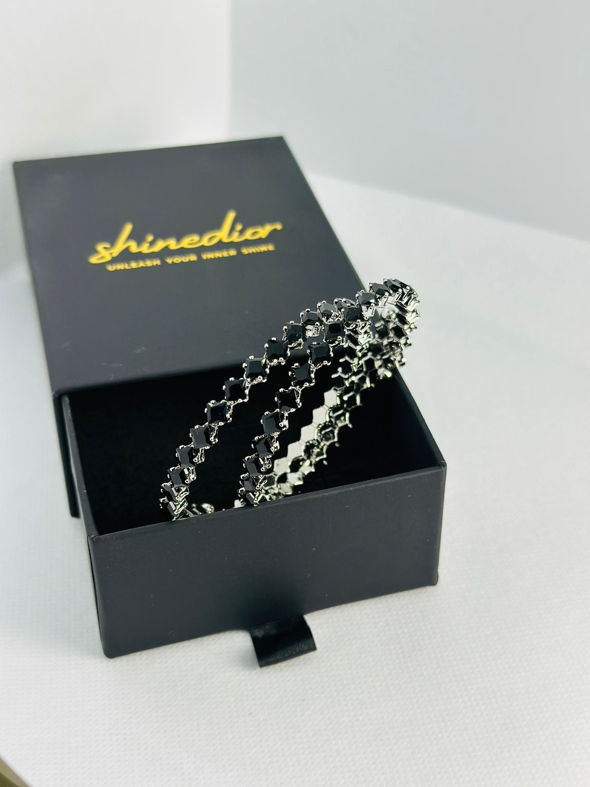 Lustrous Allure Tennis Bangles