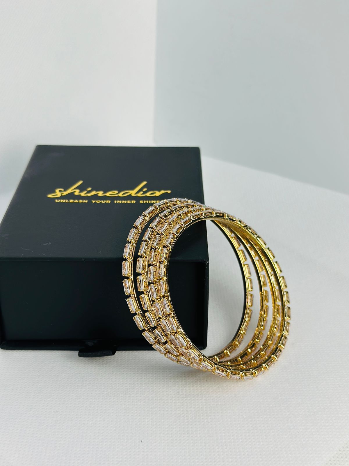 Elegant Rhinestone Bangles