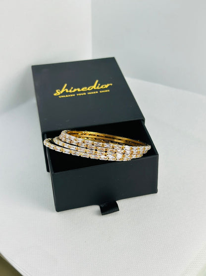 Elegant Rhinestone Bangles