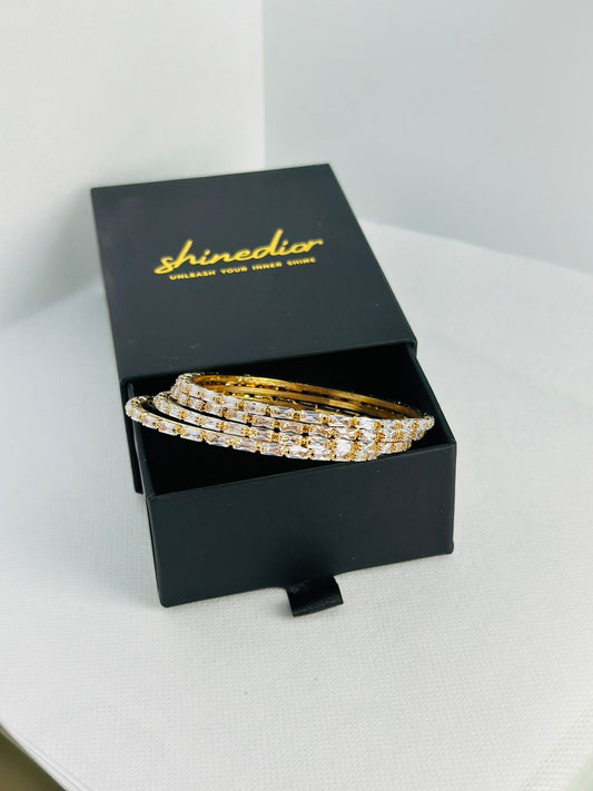 Elegant Rhinestone Bangles