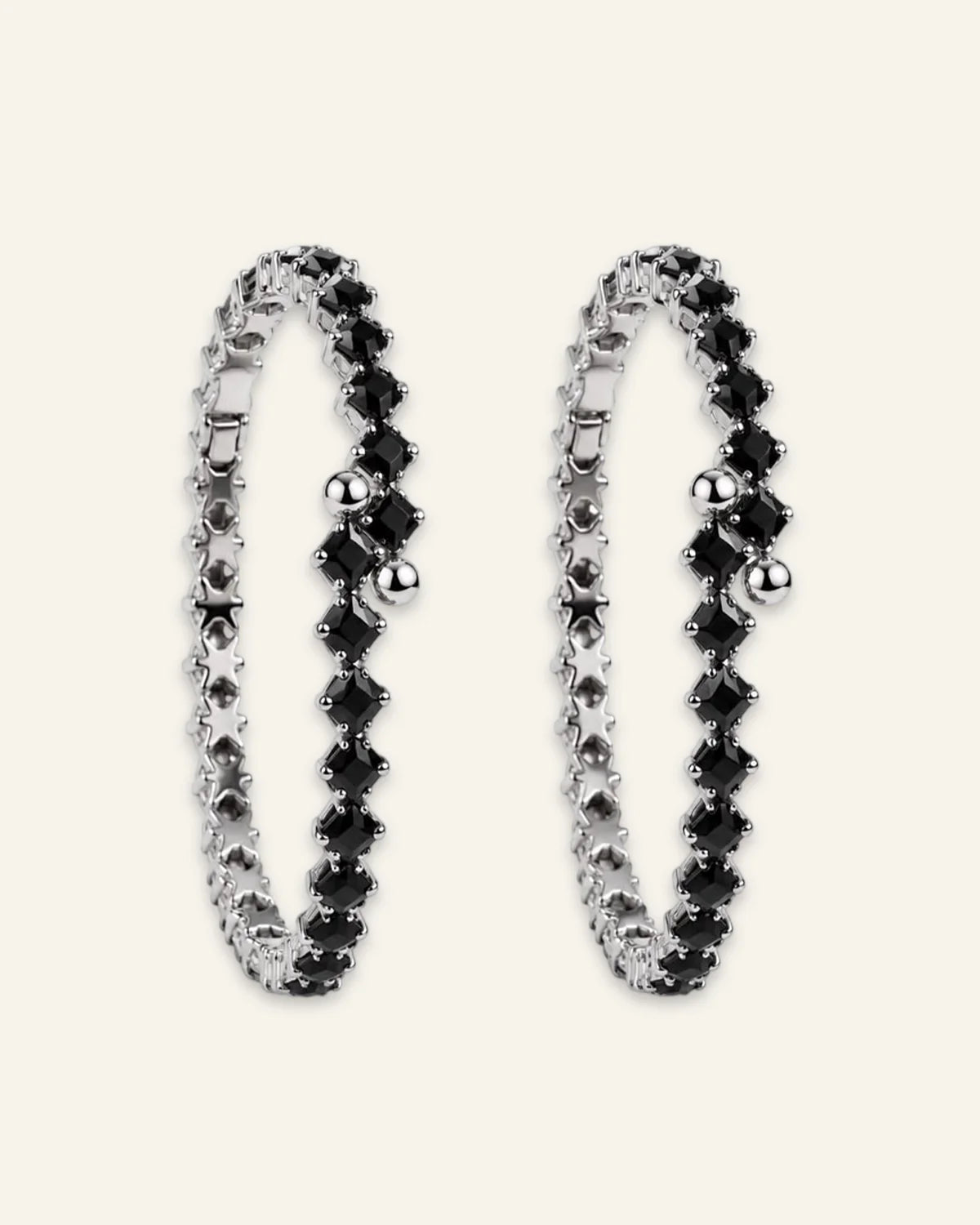 Lustrous Allure Tennis Bangles
