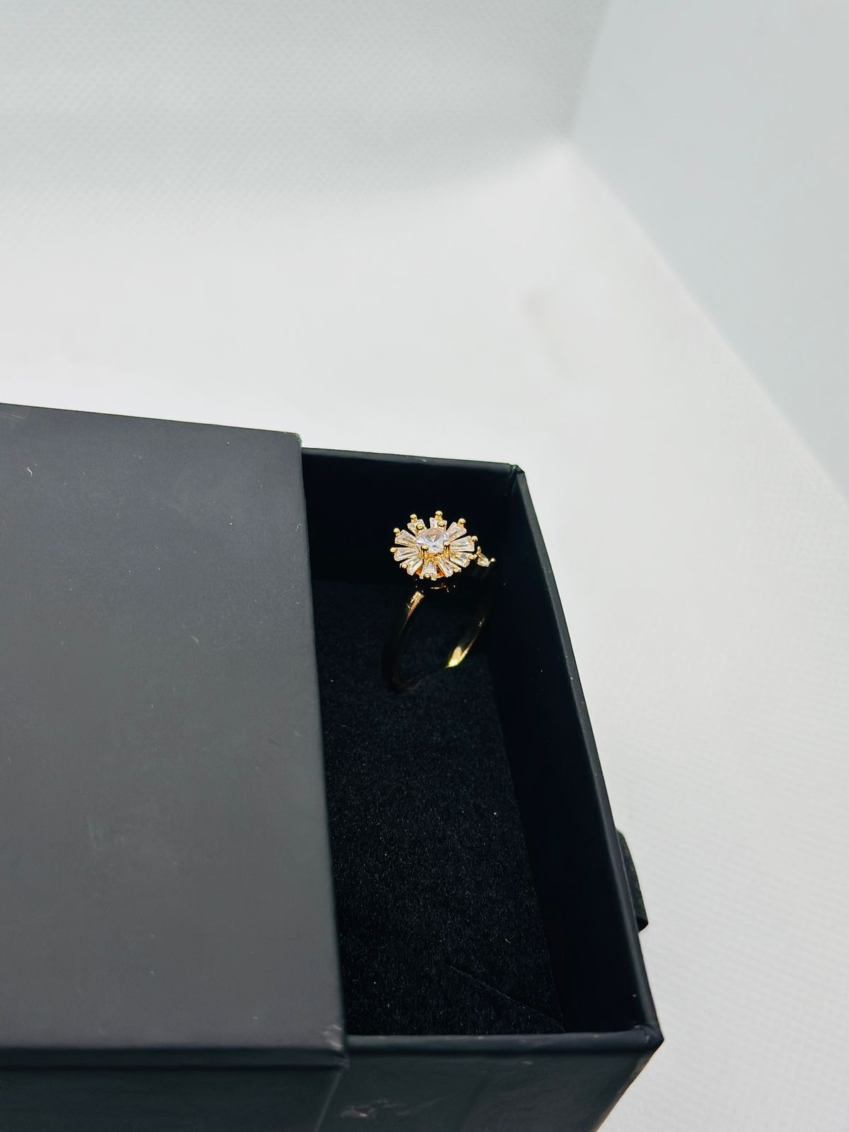 Radiant Sunburst Ring